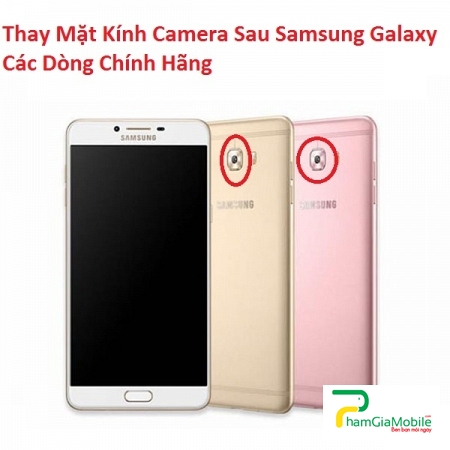 Mặt Kính Camera Sau Samsung Galaxy C7 Pro Chính Hãng