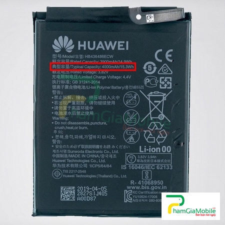 Thay Pin Huawei Honor 20 Pro Chính Hãng Lấy Liền Tại HCM