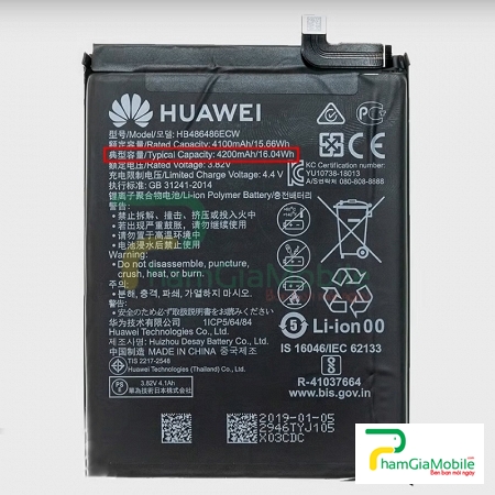 Thay Pin Huawei P30 Pro Chính Hãng Lấy Liền