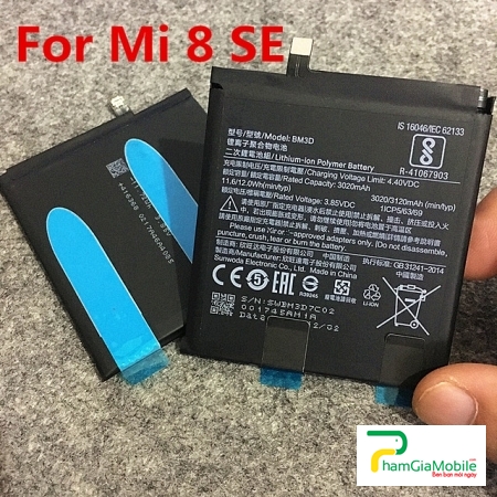 Thay Pin Xiaomi Mi 8 SE BM3D Chính Hãng Lấy Liền