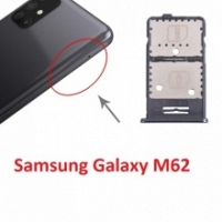 Khay Sim Samsung Galaxy M62 Khay thẻ Micro SD SIM Card Tray Zin New
