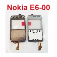 Thay cảm ứng Nokia E6-00 ( Gồm cả mặt viền kim loại+cáp bo phím )
